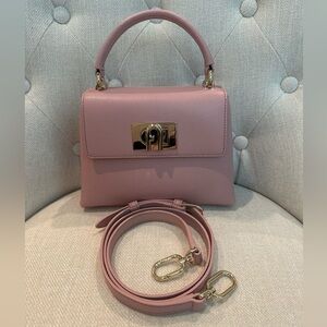 Furla 1927 mini arch handle top handle bag